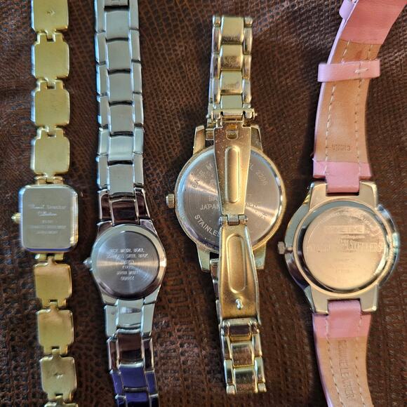10 WATCHES Bundle Lot Women's As Is DIY Craft Project Pittsburgh Steelers Celtic - Picture 7 of 10